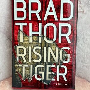 Rising Tiger - Red and Gold Cover